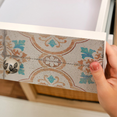 Carta adesiva per mobili Piastrelle etniche