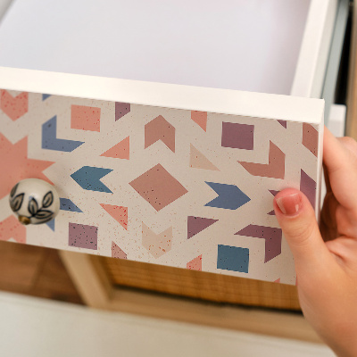 Adesivo per mobili Mosaico geometrico