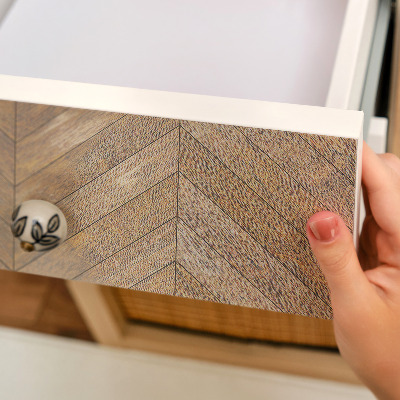 Carta da parati per mobili Legno a spina di pesce