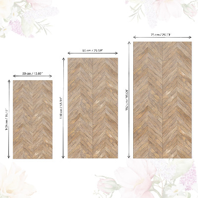 Carta da parati per mobili Legno a spina di pesce