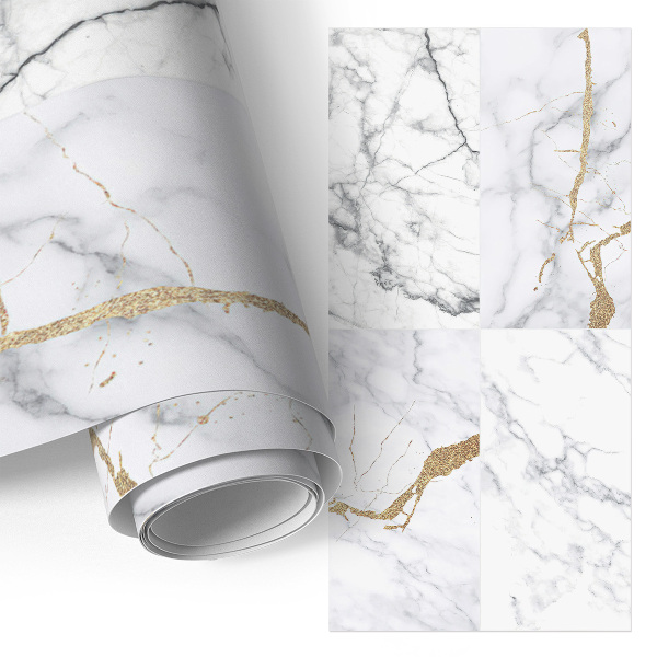 Pellicola per mobili Eleganza del marmo