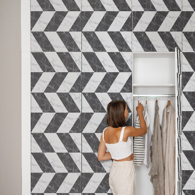 Carta adesiva per mobili Eleganza contrastante