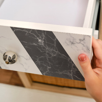 Carta adesiva per mobili Eleganza contrastante