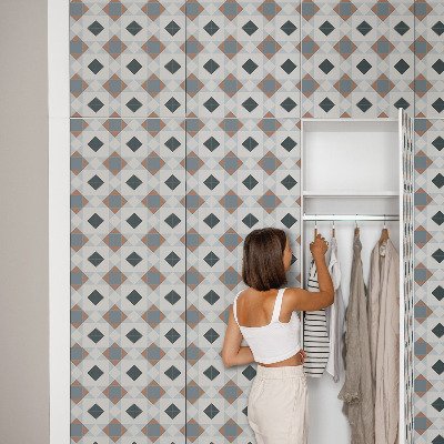 Carta da parati per mobili Composizione geometrica