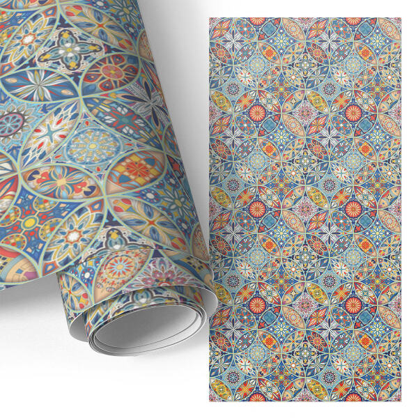 Pellicola adesiva per mobili Mosaico colorato