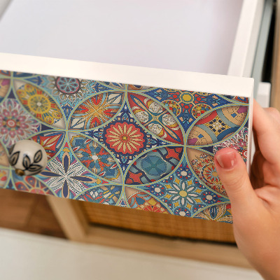 Pellicola adesiva per mobili Mosaico colorato