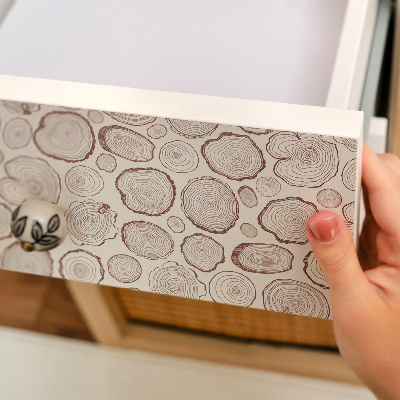 Carta adesiva per mobili Corteccia d'albero