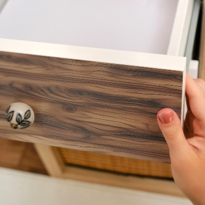 Carta adesiva per mobili Struttura in acciaio