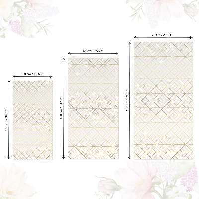 Pellicola adesiva per mobili Geometria minimalista