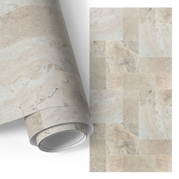 Carta adesiva per mobili Mosaico di pietre