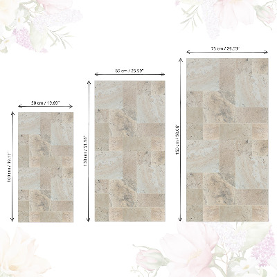 Carta adesiva per mobili Mosaico di pietre