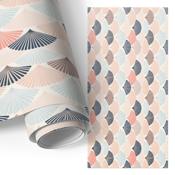 Adesivo per mobili Fan color pastello