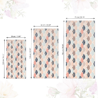 Adesivo per mobili Fan color pastello