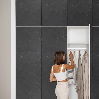 Pellicola adesiva per mobili Marmo nero