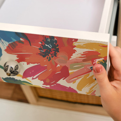 Carta per rivestire i mobili Caleidoscopio colorato