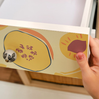 Carta adesiva per mobili Modello di design