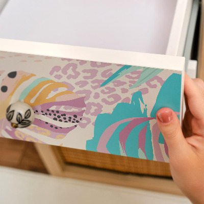 Pellicola adesiva per mobili Esotismo variegato