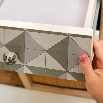 Adesivo per mobili Mosaico triangolare