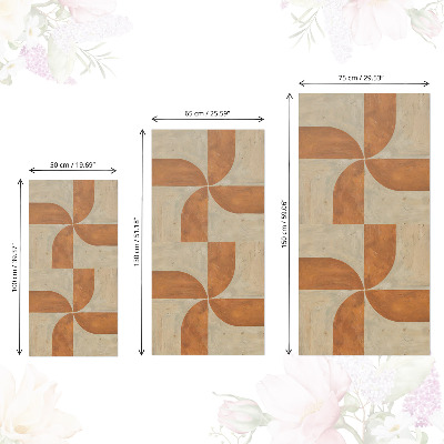 Carta adesiva per mobili Mulini a vento dipinti