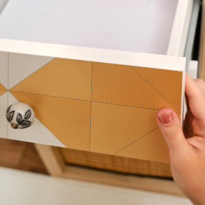 Adesivo per mobili Mosaico triangolare