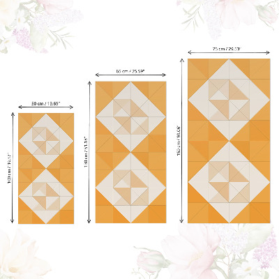 Adesivo per mobili Mosaico triangolare