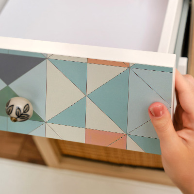 Pellicola per mobili Mosaico geometrico