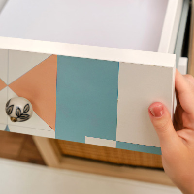 Carta per rivestire i mobili Piastrelle a stella