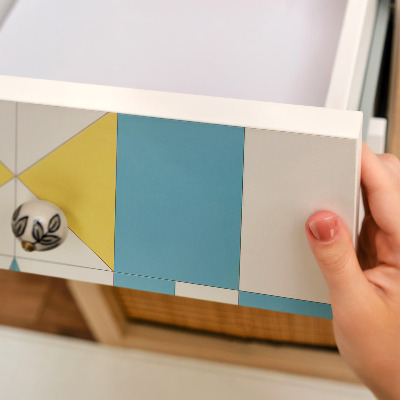 Carta da parati per mobili Stelle blu