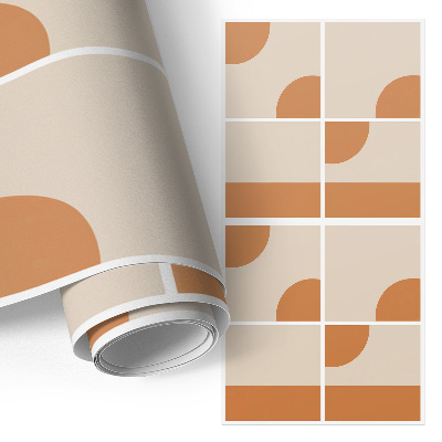 Carta adesiva per mobili Forme vintage