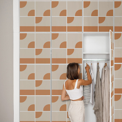 Carta adesiva per mobili Forme vintage