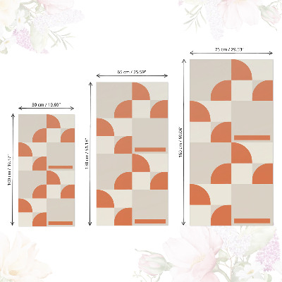 Pellicola adesiva per mobili Forme vintage