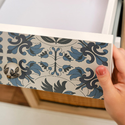 Pellicola adesiva per mobili Uccelli blu