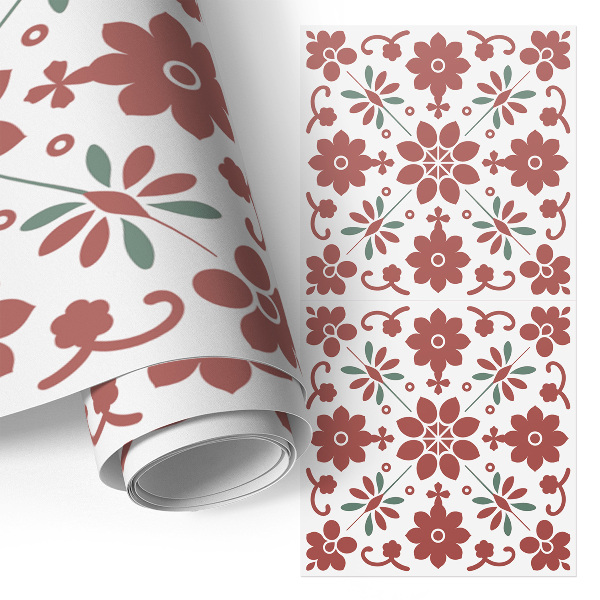 Carta per rivestire i mobili Fiori popolari