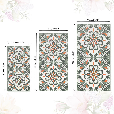 Carta adesiva per mobili Simmetria floreale