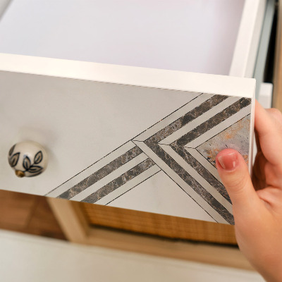 Pellicola per mobili Geometria moderna