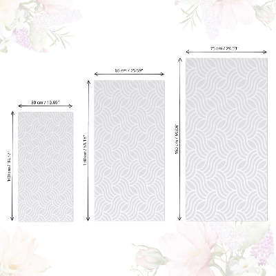 Carta per rivestire i mobili Motivo ondulato