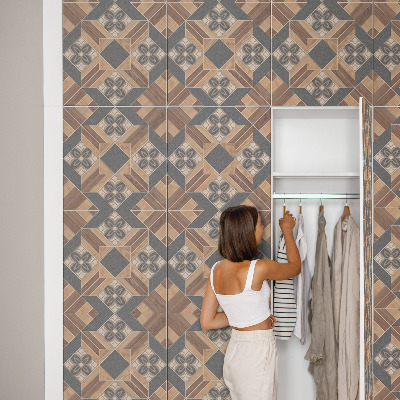 Carta per rivestire i mobili Ornamenti geometrici