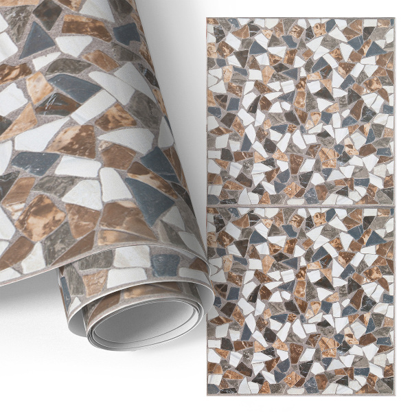 Carta adesiva per mobili Mosaico in pietra