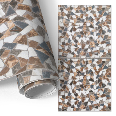 Carta adesiva per mobili Mosaico in pietra