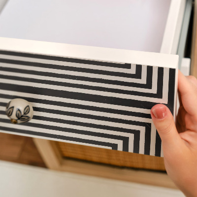 Pellicola per mobili Illusione dei quadrati