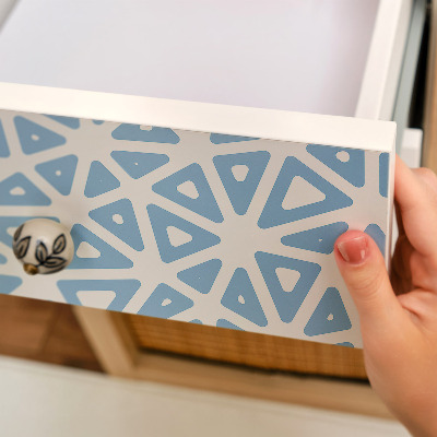 Carta per rivestire i mobili Forme triangolari