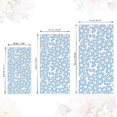 Carta per rivestire i mobili Forme triangolari