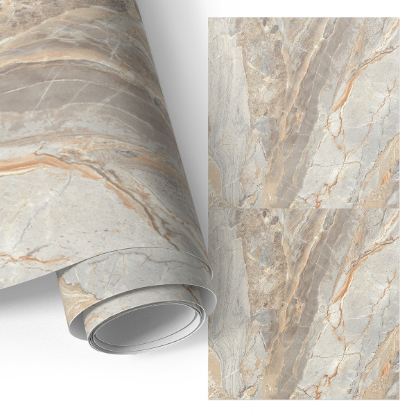 Adesivo per mobili Eleganza del marmo