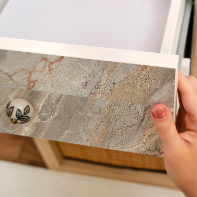 Adesivo per mobili Eleganza del marmo