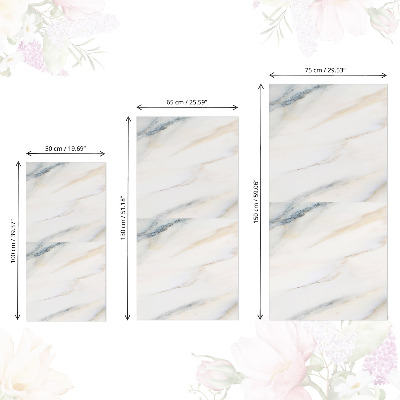Carta adesiva per mobili Marmo chiaro