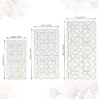 Pellicola adesiva per mobili Armonia di modelli