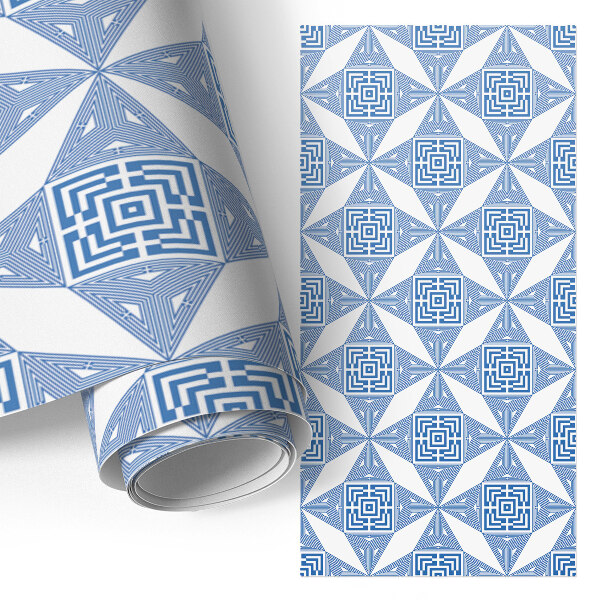 Adesivo per mobili Mosaico greco