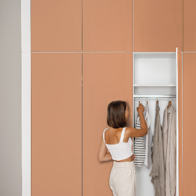 Adesivo per mobili Arancione pastello