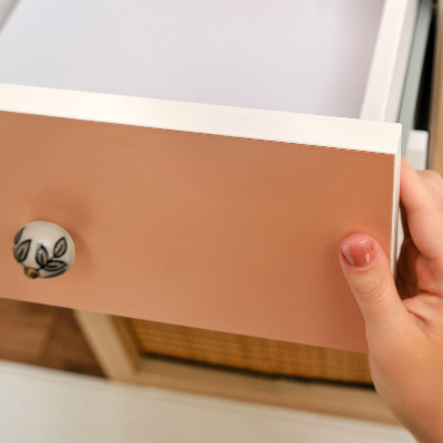 Adesivo per mobili Arancione pastello