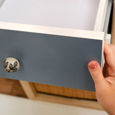 Adesivo per mobili Blu pastello blu navy